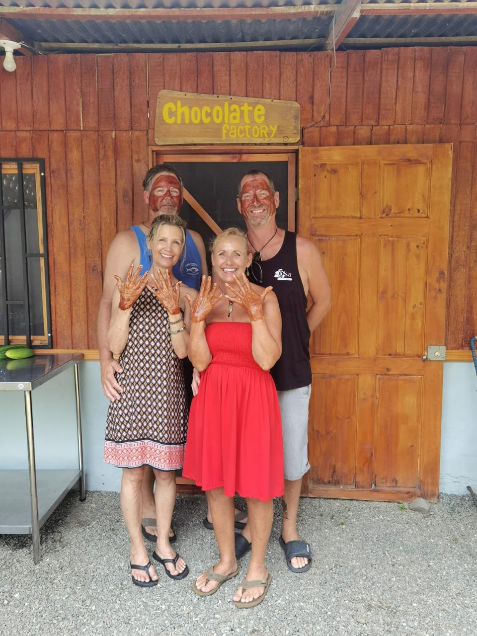 Chocolate facial experience